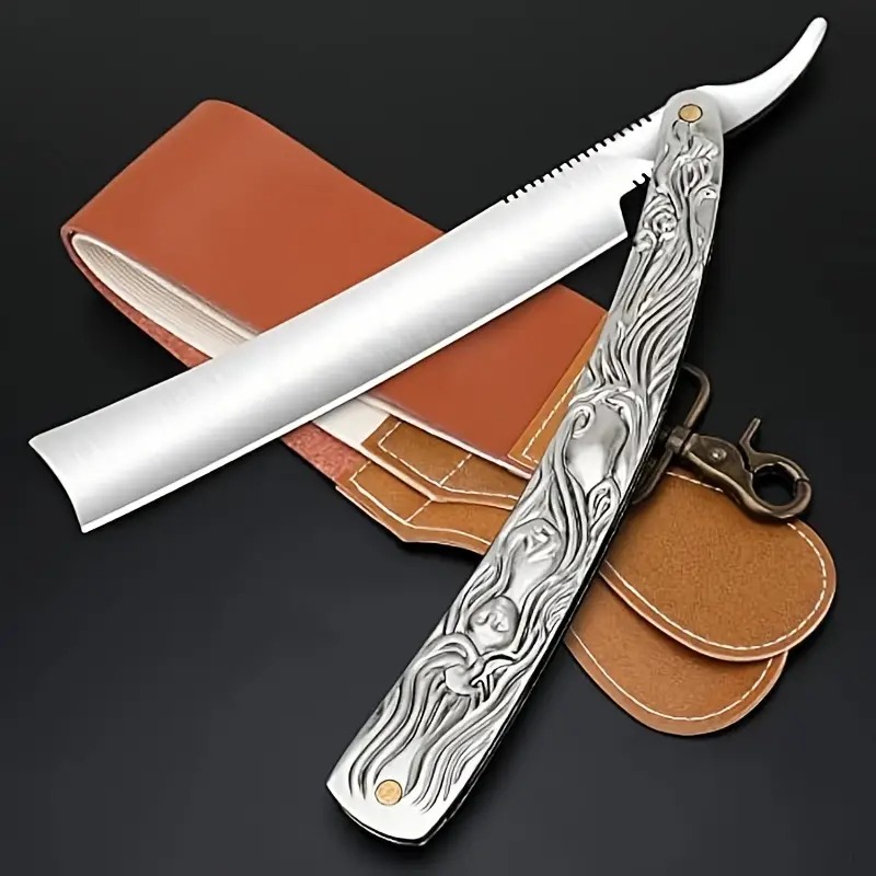 Straight Razor Safety - Профессиональная парикмахерская бритва с прямыми краями