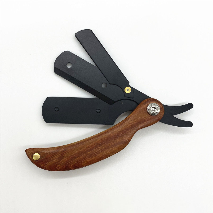 Straight Razor Safety - Мужская мини-компактная ручная бритва с прямыми
