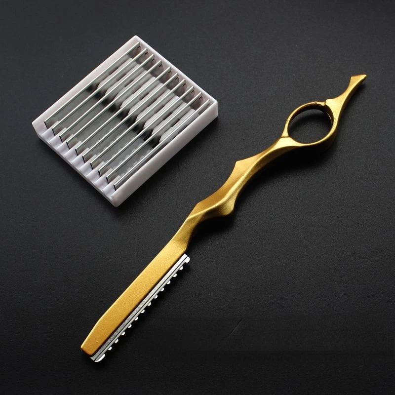 Straight Razor Safety - Безопасная филировочная бритва, парикмахерские ножницы, бритва,