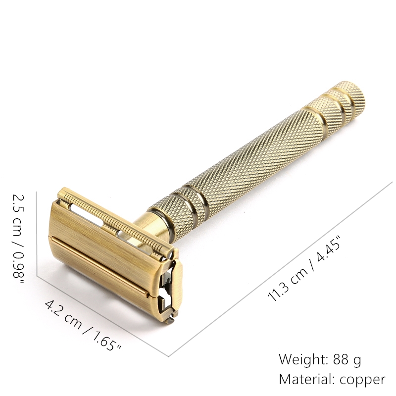 YINTAL мужские бронзовые класс – обзор и цена Straight Razor Safety