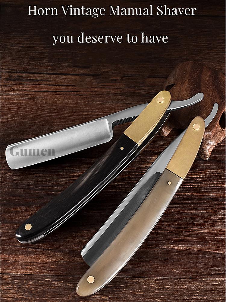 Японская стальная бритва 440C  – обзор и цена Straight Razor Safety