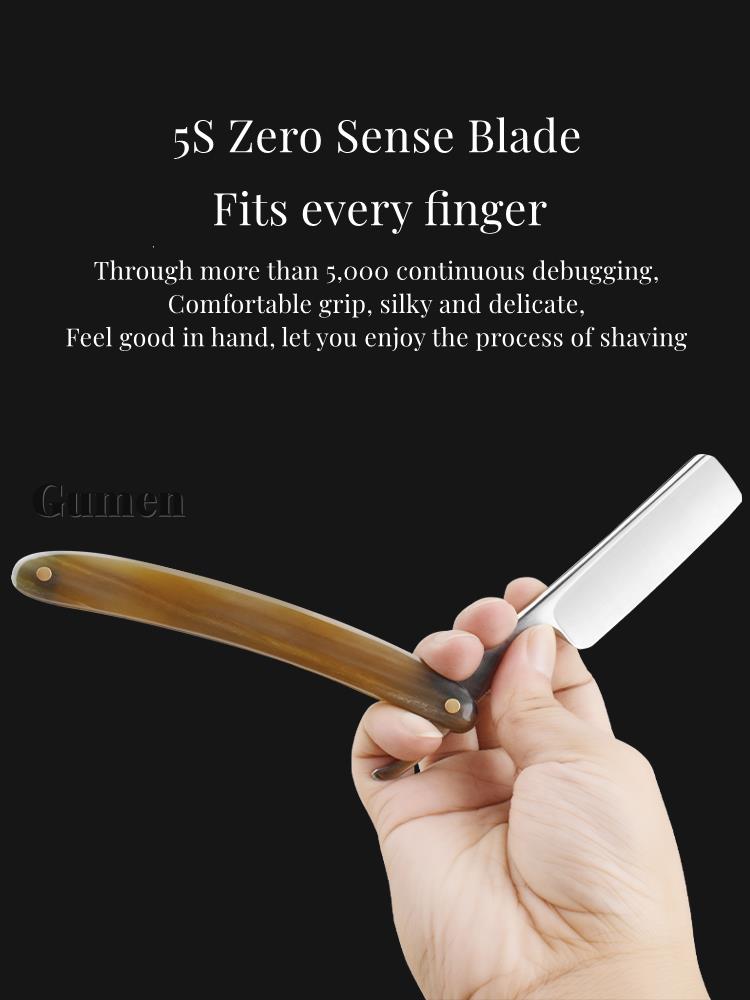 Японская стальная бритва 440C  – обзор и цена Straight Razor Safety